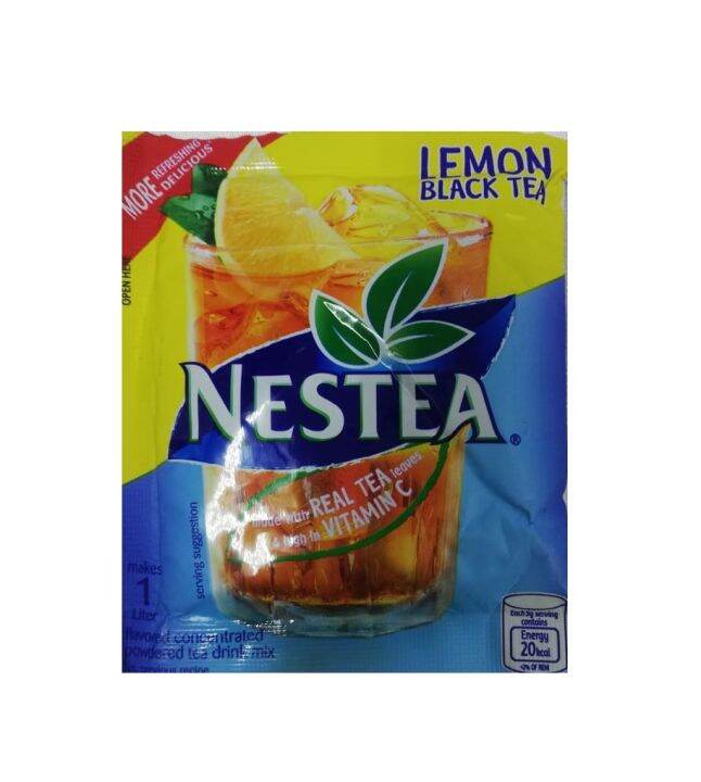 Nestea Iced Lemon Tea Powder 20 grams Lazada