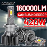 เทเลส☸ชุด Cuizicai6034443ยาว Lâmpadas Farol Luzes นำ H1 9006 K5C K6C HB4 K7 H4 5570 CSP 12V 160000LM 420W