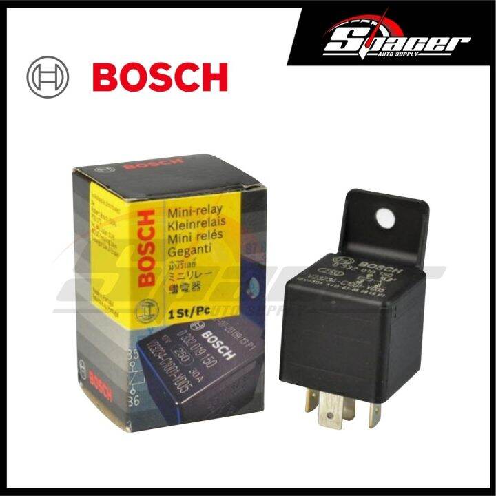 BOSCH RELAY 12V 30A 5 PIN Waterproof Car Relay Harness Heavy Duty 5Pin