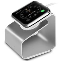 อะลูมิเนียมแบบพกพา St สำหรับนาฬิกาซีรีส์3 4 5 Se 6ที่ชาร์จสถานีท่าเรือ Iwatch นาฬิกาไร้สาย6 5 SE ชาร์จ St