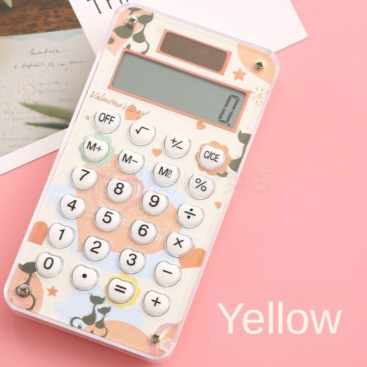 m-amp-g-cute-cartoon-calculator-solar-energy-mini-portable-calculator-school-supplies-kawaii-environmentally-friendly-calculators