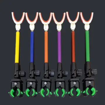 Portable Fishing Pole Stand Telescopic Stretched Brackets Fishing