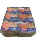 (12 ก้อนแพ็คส้ม) Bennett Vitamin C &amp; E Soap : เบนเนท สบู่ วิตามิน อี สูตร เพิ่ม วิตามิน ซี