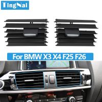 Car Front Middle AC Air Conditioner Vent Outlet Grille Slide Clip Repair Kit Replacement For BMW X3 X4 F25 F26 2011-2018