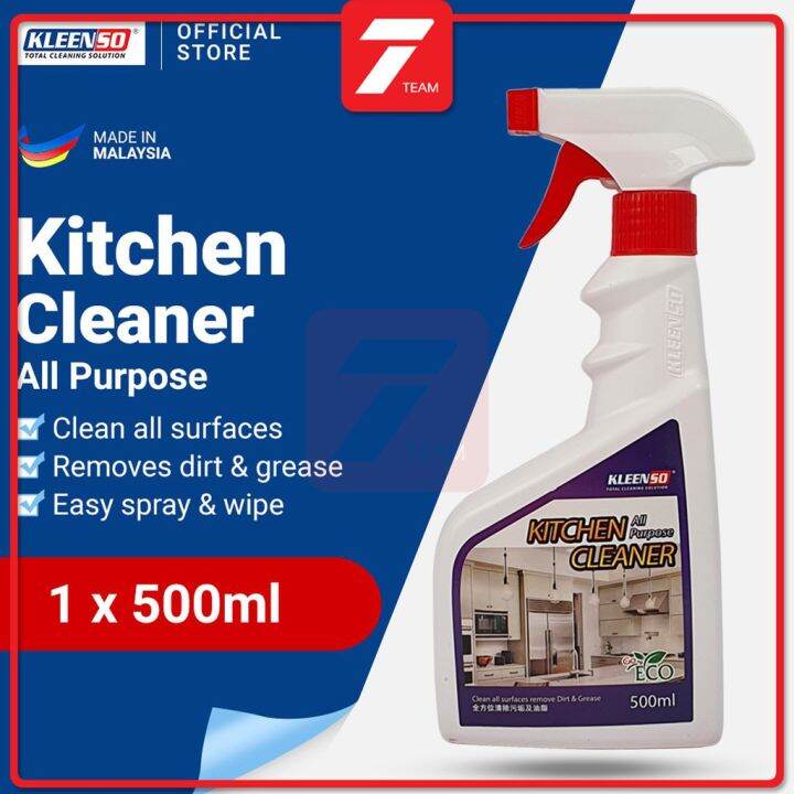 KLEENSO Kitchen All Purpose Spray Cleaner Flower Fresh (500ml) | Lazada