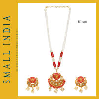 {**ส่งฟรี**} SMALL INDIA ?️ Gold Plated Necklace Set สร้อยคอพร้อมต่างหู ?️ Women Jewelry