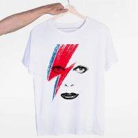 ใหม่ เสื้อยืด พิมพ์ลายเพลงร็อคอังกฤษ Rip David BowieTShirt สไตล์ฮิปฮอป สําหรับผู้ชาย และผู้หญิงS-5XL