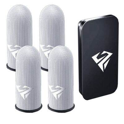 【YF】 Sleeves for 0.25mm Glass Seamless Thumb Fingertip Cover Anti-Sweat PUBG/COD/LOL/ROS