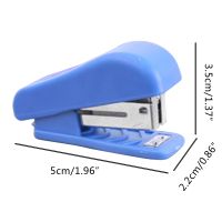 Mini Stapler Kit การ์ตูนน่ารักแบบพกพาเครื่องเย็บกระดาษชุดกล่อง Staples Built-N Staple Remover Kawaii อุปกรณ์สำนักงาน