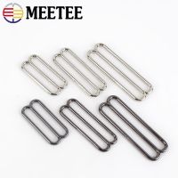 Meetee 10/20Pcs 20-50mm Metal Tri-Glide Adjust Buckles Clasp Bra O Ring Sliders Strap Buckle DIY Belt Hook Garment Sew Accessory Furniture Protectors