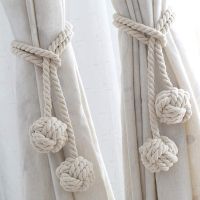 2Pcs Curtain Tassels Curtain Rope Curtain Tiebacks Curtain Accessories Rope Tassels Fastening Tassel Window Decoration