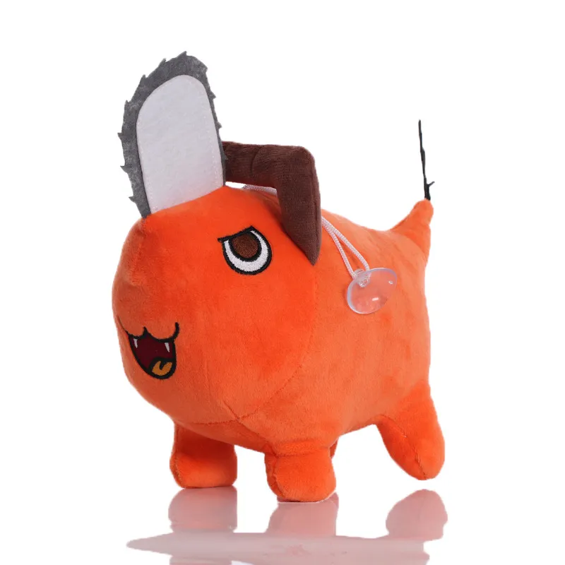 30cm Pochita Plush Chainsaw Chain Saw Man Cosplay Standing Orange