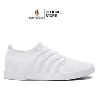 Hush Puppies_ รองเท้าผู้ชาย รุ่น The Good Low Top HP IHCFT0222W - สีขาว รองเท้าผ้าใบ รองเท้าผ้าใบแบบผูกเชือก จากคอลเล็คชั่น The Good Shoe