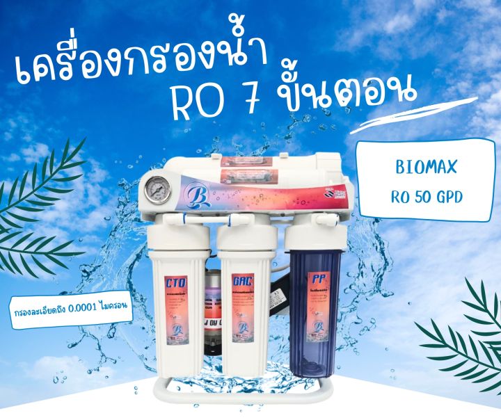 เครื่องกรองน้ำ-ro-5-7-ขั้นตอน-อุปกรณ์ติดตั้งครบชุด-แถมฟรี-กระบอกน้ำพกพา