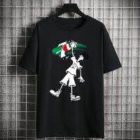 {Ready Stock S-3XL} Pepsi 7Up Vintage Fido Dido Logo Summer Short Sleeve Plus Size Tops Tees Mens T-shirt Sportswear BiS-5XL