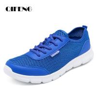 2022 Men &amp; Women Casual Shoes Summer Light Breathable Mesh Shoes Spring Black Sport Shoes Boys Sandals Large Size Sneakers 42 43