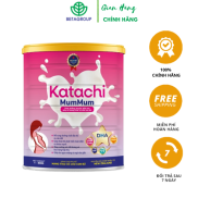 Sữa Bột Bầu Katachi MumMum Hương Vani Hộp 900g, tăng hệ miễn dịch