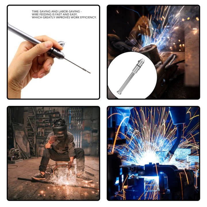 Wire feeder TIG welding Semiautomatic equipment Anodized surface