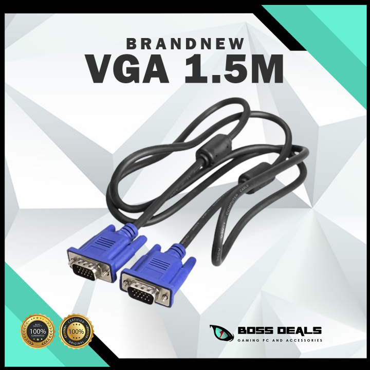 VGA CABLE ORIGINAL 1.5M Lazada PH