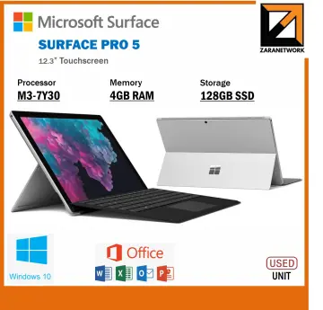Surface Pro (5th Gen) (Intel Core m3, 4GB, 128GB SSD) with Surface  Signature Type Cover – Platinum