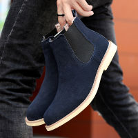 Men Boots Luxury SpringWinter Elegant Chelsea Boots Men Cow Suede Leather Lovers Casual Shoes Plus Size 47 Zapatillas Hombre