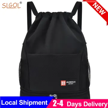 Shop Drawstring Bag With Shoe Compartment online