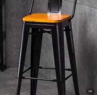 (Wowwww++) Ming เก้าอี้บาร์ เก้าอี้สตูล วางซ้อนได้ 43x43x98 cm เก้าอี้เหล็ก เก้าอี้บาร์เหล็ก เก้าอี้คาเฟ่ A009 ราคาถูก เก้าอี้ สนาม เก้าอี้ ทํา งาน เก้าอี้ ไม้ เก้าอี้ พลาสติก