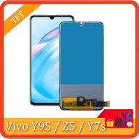 LCD TFT 6.38 สำหรับ Vivo Y9S / Z5 / Y7s ชิ้นส่วนจอสัมผัสแอลซีดีของเครื่องแปลงดิจิทัลเปลี่ยนสำหรับ Y9S Vivo Y7s LCD