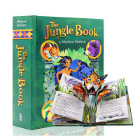 English original genuine the jungle book a pop up adventure fantasy forest jungle story forest Prince three-dimensional book 61 gift for Boys Disney Classic Fairy Tales