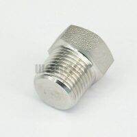 2" NPT  Male 304 Stainless Steel Hex Head Solid Plug Forged Pipe Fitting Water Gas Oil 3000 PSI Pipe Fittings Accessories