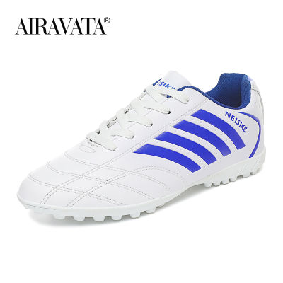 Mens Football Shoes TF Non-slip Training Soccer Shoes Professional Aldult Uni Sneakers Kids Outdoor Athletic Sports Shoes