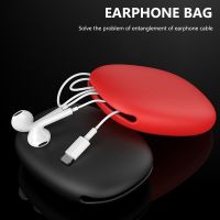 Portable Data Cable Storage Case Silicone Earphone Bag Phone Charger Box Key U Disk USB Cord Organizer