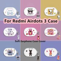 【Discount】  For Redmi Airdots 3 Case Cartoon Fresh Style for Redmi Airdots 3 Casing Soft Earphone Case Cover