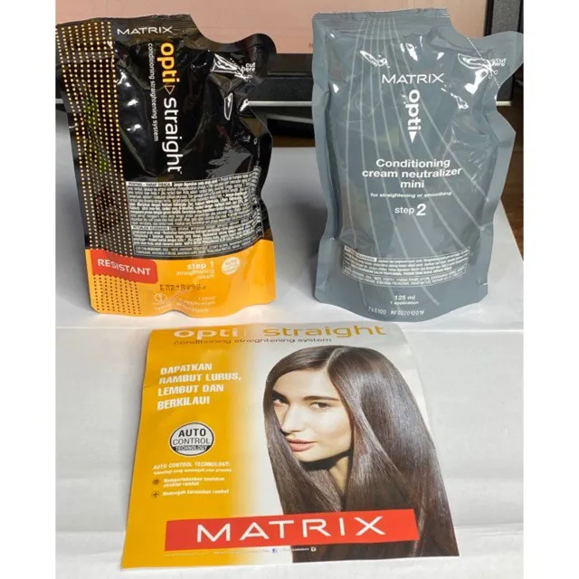 Rebonding Hair Straight Hair DIY Matrix Rebonding Opti Straight Normal Or Resistant 1 Set Step 1 & Step 2 | Lazada Singapore Rebonding Hair Straight Hair DIY Matrix Rebonding Opti Straight Normal Or Resistant 1 Set Step 1 & Step 2 | Lazada Singapore