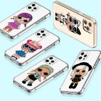 เคสโทรศัพท์ หรับ Samsung A34 M52 A04 M30S A23 M23 M53 M21 A54 M30 A40S A9 A14 A04S M33 Plus อ่อนนุ่ม โปร่งใส ปก T-10 LOL Doll