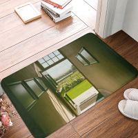 Grey House painting Doormat Kitchen car Entrance door mat bathroom mat Car in the bedroom Lounge Rug Home Decor Foot mat