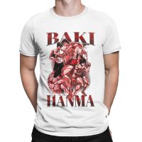 เสื้อยืดอะนิเมะ Baki Hanma Vintage 90S สำหรับผู้ชายผู้หญิง