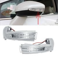 Car LED Door Wing Rearview Mirror Side Lights For Peugeot 508 2010-2017 For Citroen DS5 C4 Turn Signal Lights 6325J5 6325J4 Bulbs  LEDs HIDs