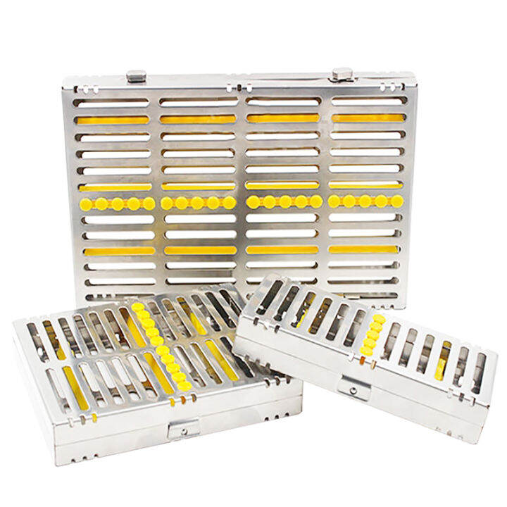 Dental File Burs Sterilization Rack Autoclavable Sterilization Box Disinfection Tray Lazada