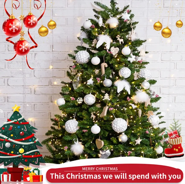 Luxurious PE Christmas Tree Brand New Christmas Seasonal Holiday Tree
