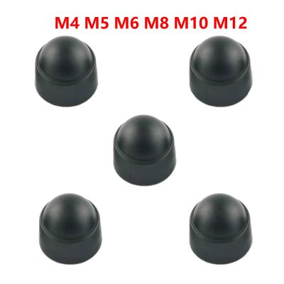 5PCS M4 M5 M6 M8 M10 M12 Bolt Nut Dome Protection Caps Covers Exposed Hexagon Plastic