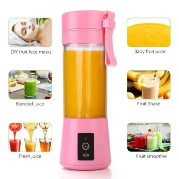 Portable Blender for Shakes and Smoothies Size Single Serve Travel Fruit  Juicer Mixer Cup with Rechargeable 2000mAh USB Rechargeable Battery Small