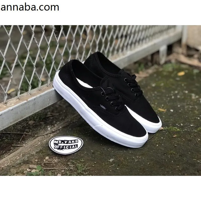 ❂Mono Black White Authentic Vans Pattern Sneakers Shoes for Men Women✣ Lazada