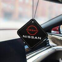 Car Logo Air Freshener Perfume Pendant Hanging Styling Decor Accessories For Nissan Nismo Almera Juke Qashqai Teana 370Z Sentra