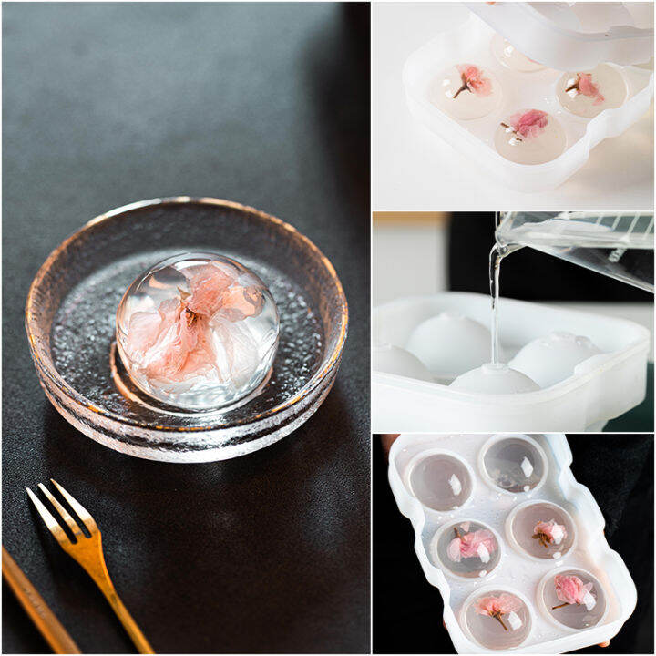Jello Mold Mizu Shingen Mochi Sakura Chinese White Jelly Ice Hockey