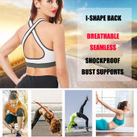 YWG Cross-Back Sports for Women Gym Althletic Vest Yoga s Push Up ssiere BH Sport Top Crop Sportswear Fitness Shirt