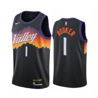 21 New No. 1 Sun Black City Edition NBA Basketball Jersey