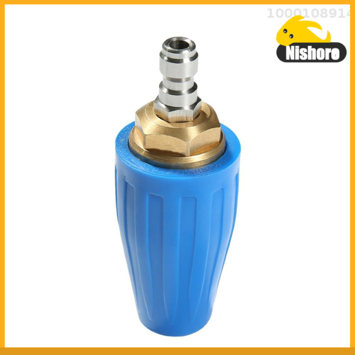 nishorePressure Washer Tips Turbo Nozzle 4000psi Max Rotating Pressure