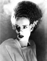 Elsa Lanchester ภาพเจ้าสาวของ Frankenstein ภาพยนตร์พิมพ์ศิลปะผ้าใบโปสเตอร์ห้องนั่งเล่นตกแต่งบ้านผนังรูปภาพ0804