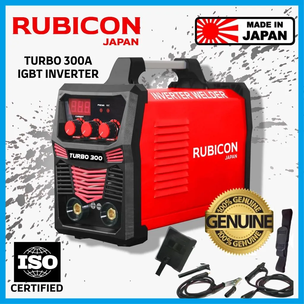 RUBICON JAPAN Turbo 300AMP IGBT Inverter Welding Machine Lazada PH